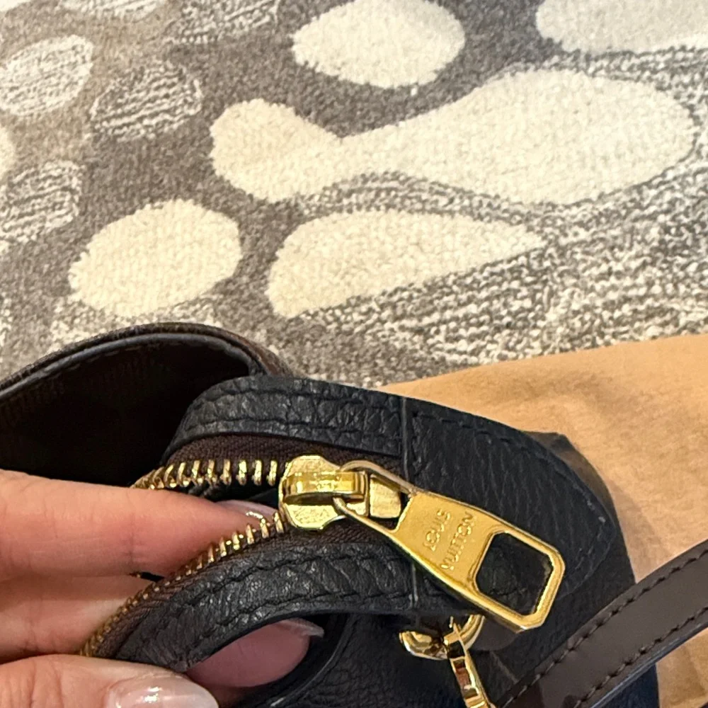 Louis Vuitton Damier two tone cross body bag